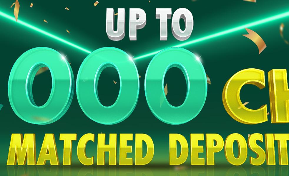Casino Welcome Package: 100% Bonus